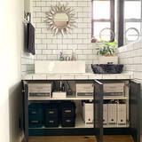 「スッキリシンプルなホテルライクに憧れる♡洗面所の整理整頓アイデア10選」の画像11