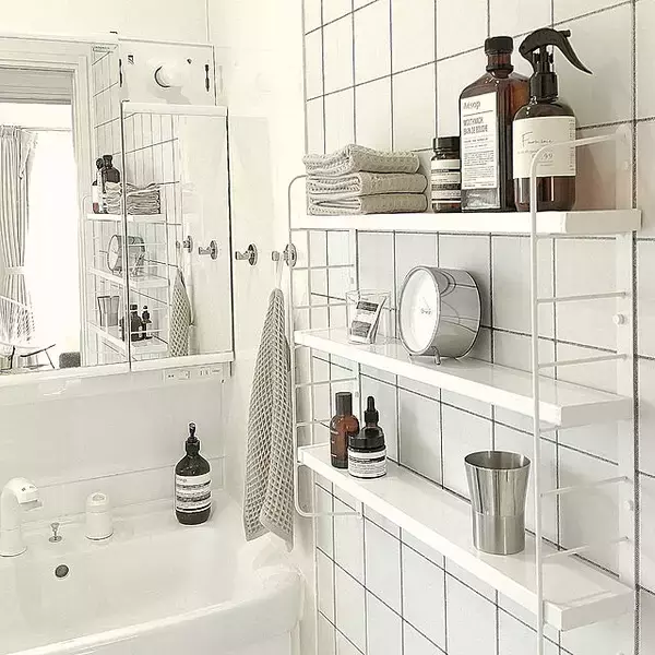「スッキリシンプルなホテルライクに憧れる♡洗面所の整理整頓アイデア10選」の画像