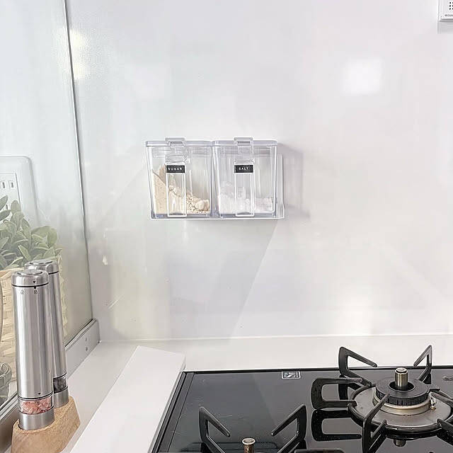 「出しっぱなしのすっきり化が叶う、マグネットラック」 by bonitaさん