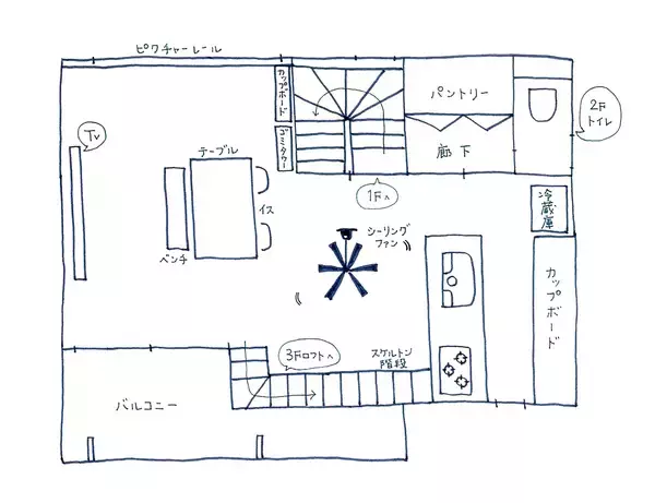 「「幸せな時間を共有する、コモンズのようなオープンキッチン」 by non_ko..さん」の画像