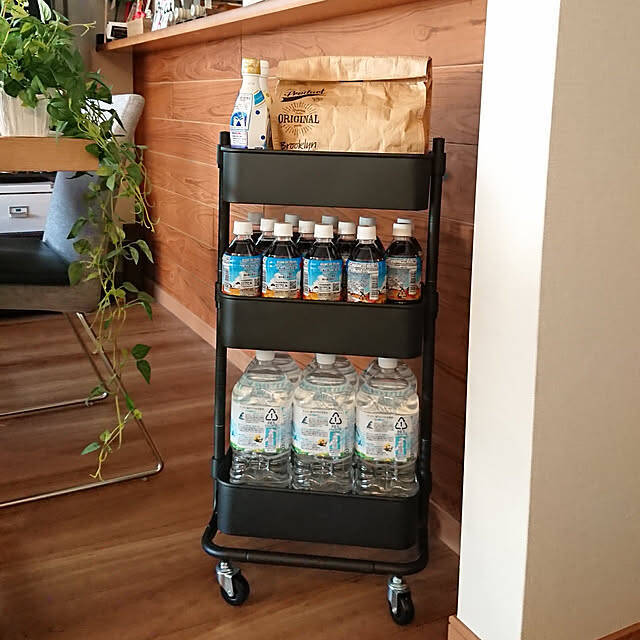 キッチンの整頓から子ども用品の収納まで幅広く活躍♪キッチンワゴンの便利な活用法10選