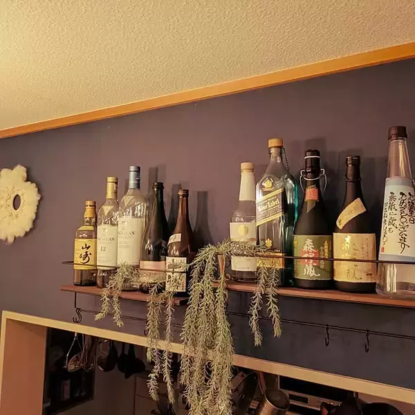 「収納もディスプレイも欲しかったが叶う！ニトリのウォールシェルフ活用アイディア」の画像