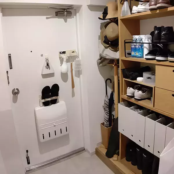 「家を出るときも帰ってくるときも快適に♪玄関収納で使える無印良品アイテム」の画像