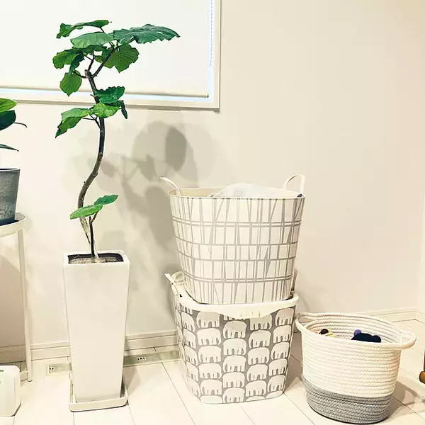 「お部屋の統一感もアップ♪積み重ねてキレイに収まるスタッキングアイテム」の画像