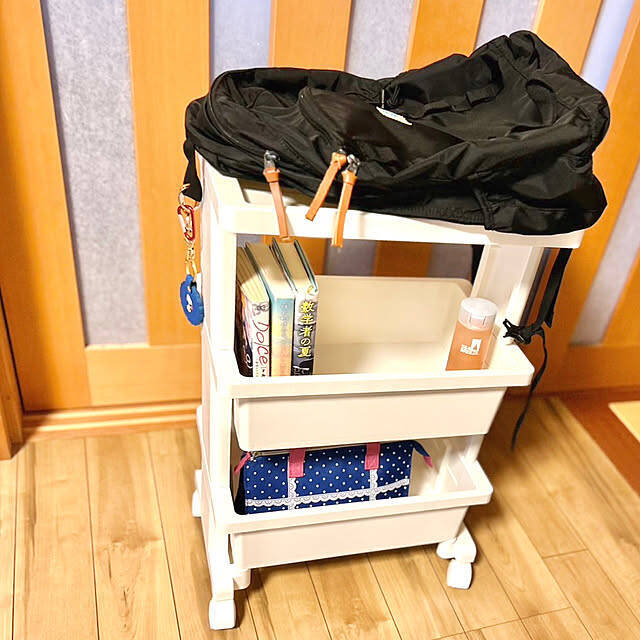 定位置を決めて置きっぱなしを卒業！動線や使い勝手を意識した、日常使いのリュックの置き場所10選