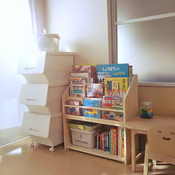 「子どもも大人も使いやすい！みんなが笑顔になるおもちゃ収納の作り方」の画像