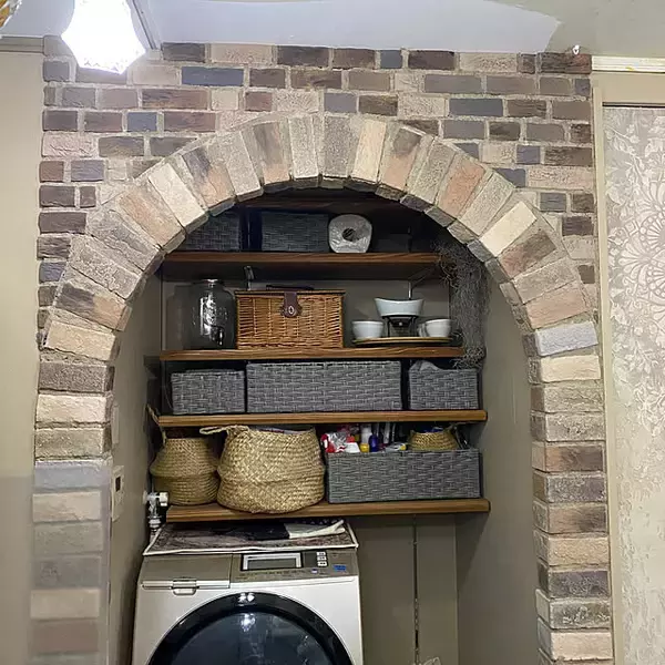 「お庭ではもちろん室内でも活用できる！ナチュラル感が魅力のレンガDIY」の画像