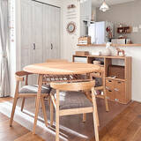 「木材の経年変化を楽しめる！シンプルで洗練されたモモナチュラルの家具6選」の画像4