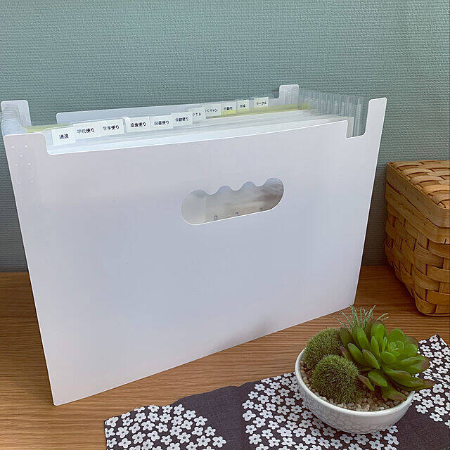 必要なときにすぐ確認できる！学校や園の「おたより&書類」収納アイデア