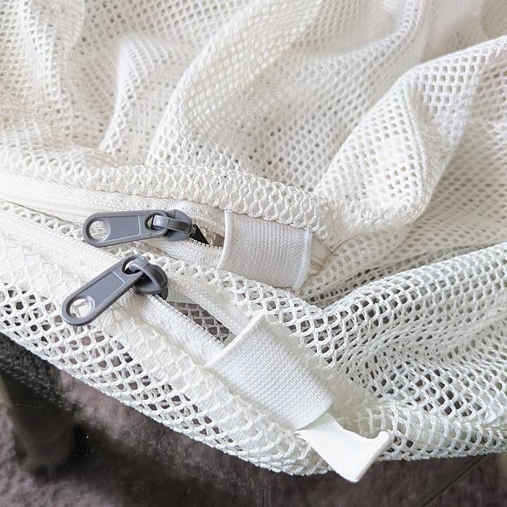 【高コスパアイテム】丈夫で長く使える、無印良品の両面使える洗濯ネット by mi-saさん