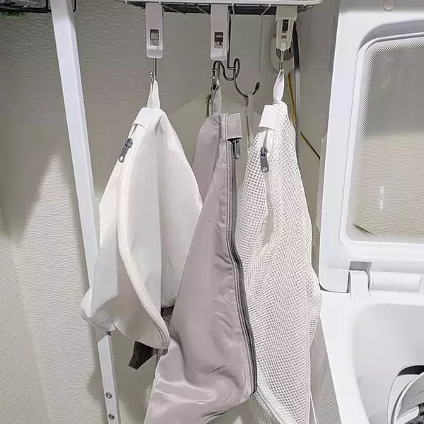 「【高コスパアイテム】丈夫で長く使える、無印良品の両面使える洗濯ネット by mi-saさん」の画像