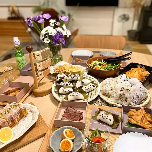 「少しの工夫で特別な日を演出☆こどもの日のテーブルコーディネート術」の画像