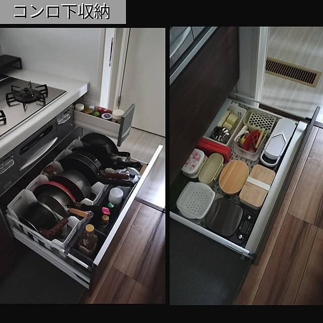 「取り出しやすくて気持ちいい。毎日の家事がスムーズに回る収納術」 by coco0.84.さん