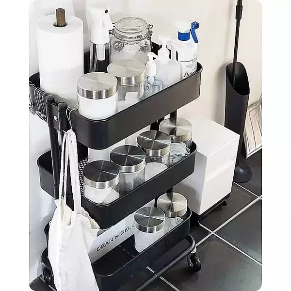 ピッタリなものを見つけて綺麗に整える！セリアのフタ付き収納の活用アイディア