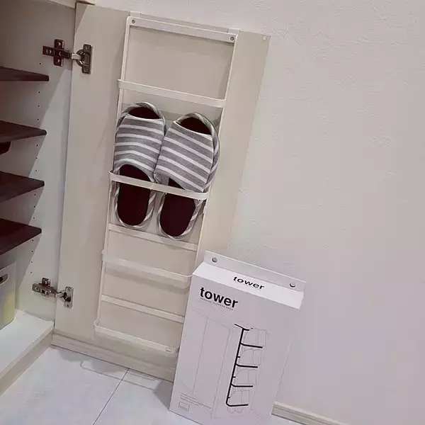 「デッドスペースを上手に使いこなして。扉裏を使った整理収納の実例」の画像