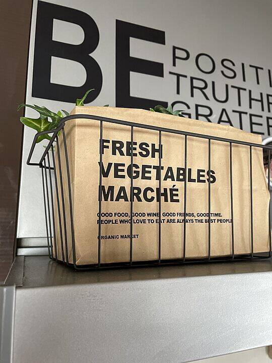 「ワイヤーバスケットをもっと便利に、カッコよく変身させる簡単テクニック」 by izuさん