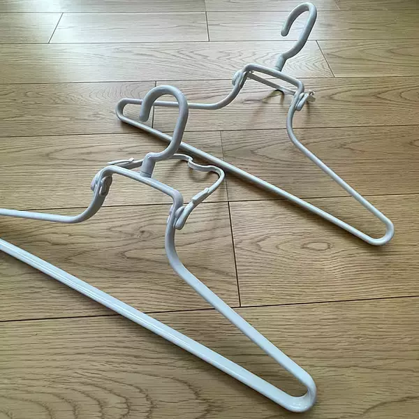 「【みんなが選んだ！】干すのも収納もラクになる！3COINSのハンガー4選」の画像