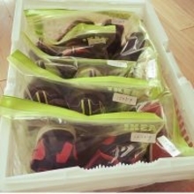 分類して収納できて使いやすい♪ジッパーバッグの活用アイディア