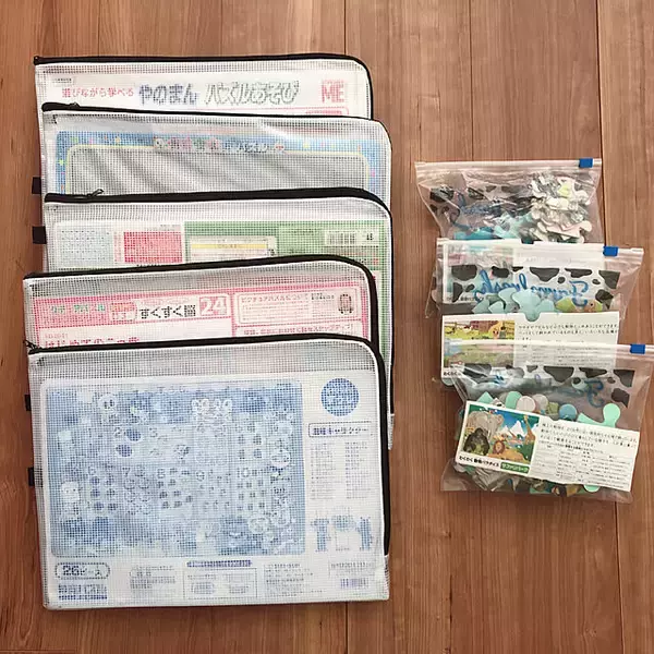 「分類して収納できて使いやすい♪ジッパーバッグの活用アイディア」の画像