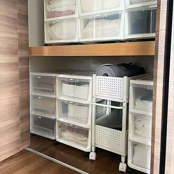 出し入れしやすくして使い勝手アップ♪ニトリのアイテムを活用して押入れ収納を快適に