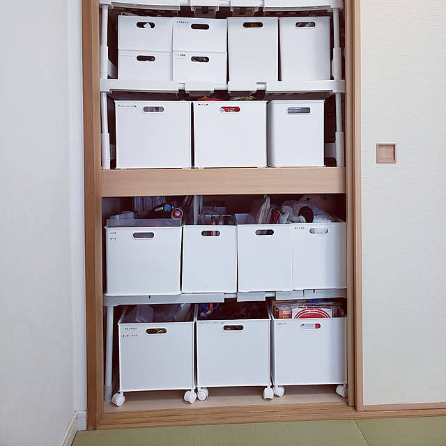 出し入れしやすくして使い勝手アップ♪ニトリのアイテムを活用して押入れ収納を快適に