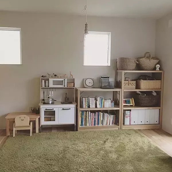「ママも子どもも満足な空間へ☆インテリアに馴染むIKEAのおままごとキッチン」の画像