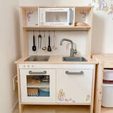 「ママも子どもも満足な空間へ☆インテリアに馴染むIKEAのおままごとキッチン」の画像6