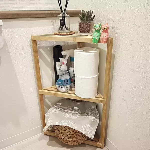 「トイレ収納は無印良品アイテムを使うのが吉！お手洗いスペースがスッキリ片付く10のアイデア」の画像