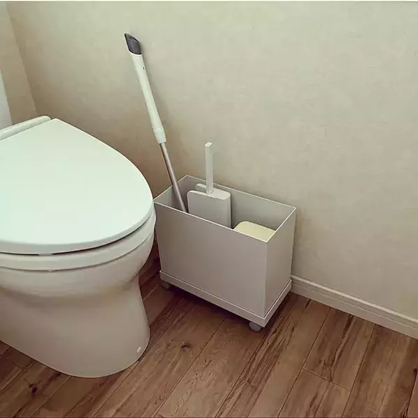 「トイレ収納は無印良品アイテムを使うのが吉！お手洗いスペースがスッキリ片付く10のアイデア」の画像