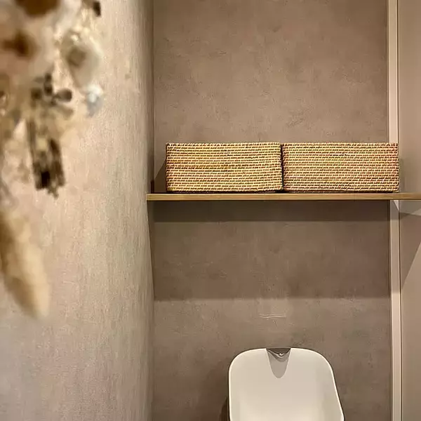 「トイレ収納は無印良品アイテムを使うのが吉！お手洗いスペースがスッキリ片付く10のアイデア」の画像