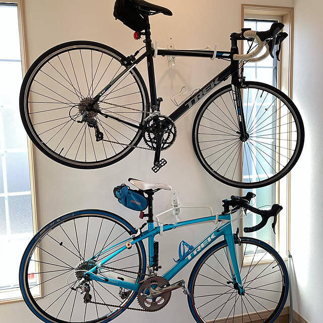 自転車の定位置決定♪邪魔にならない自転車の置き方アイデア