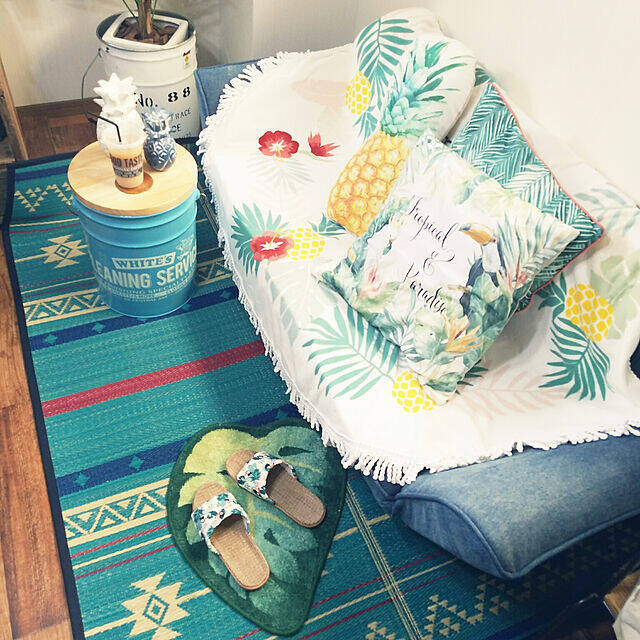 ニトリでそろう♪夏を感じる涼しげアイテムを取り入れたお部屋♡