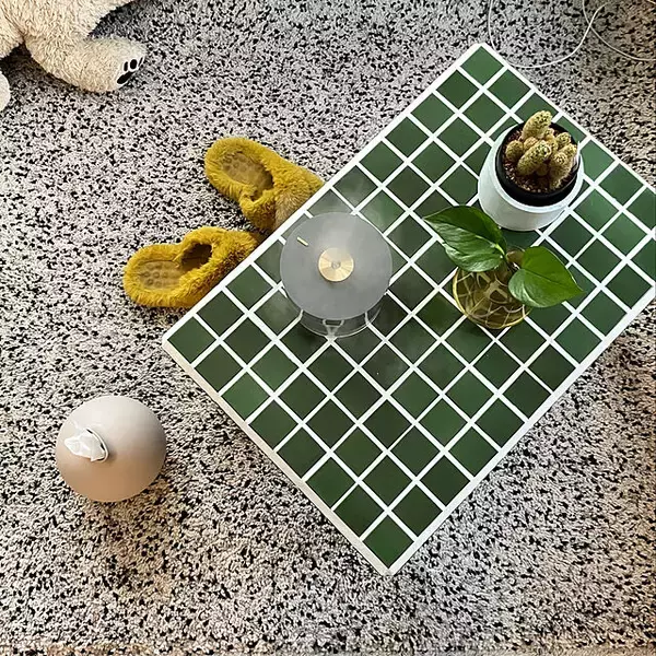 「お気に入りの色や柄でもっと自分らしく☆タイルDIYの実例集」の画像