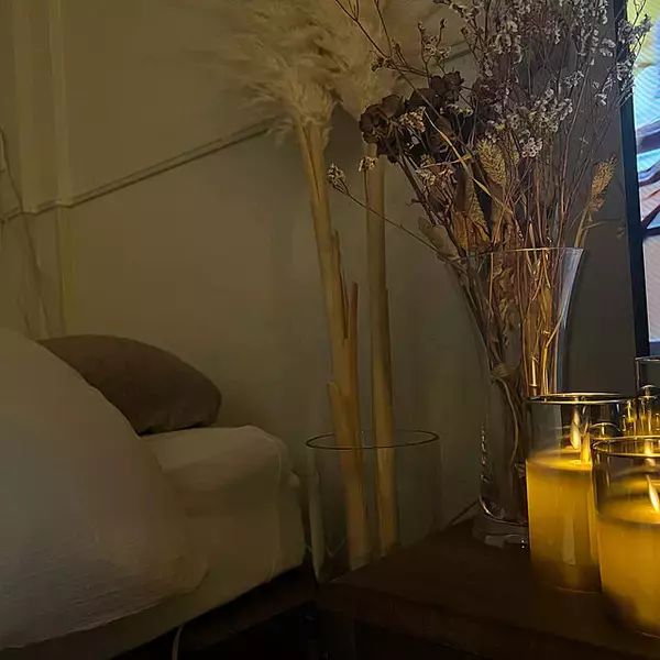 「「34m2。照明とアートと植物に癒される、帰りたい我が家のつくり方」 by usk_ttmさん」の画像