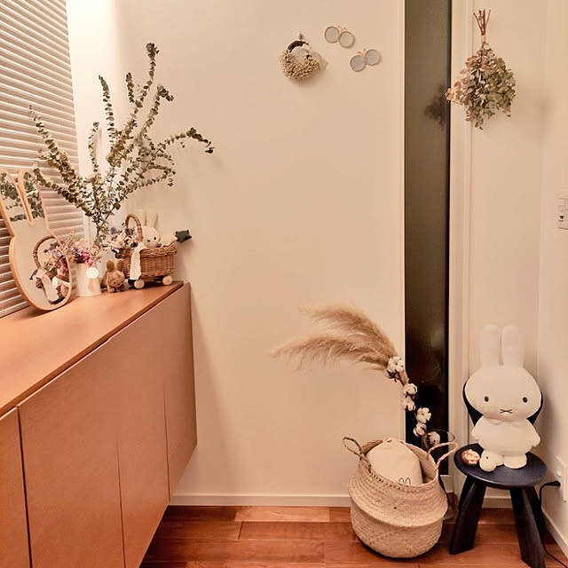 さまざまな使い方で空間を楽しもう！IKEAのFLADISバスケット