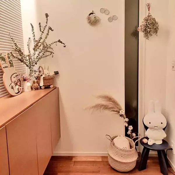 「さまざまな使い方で空間を楽しもう！IKEAのFLADISバスケット」の画像