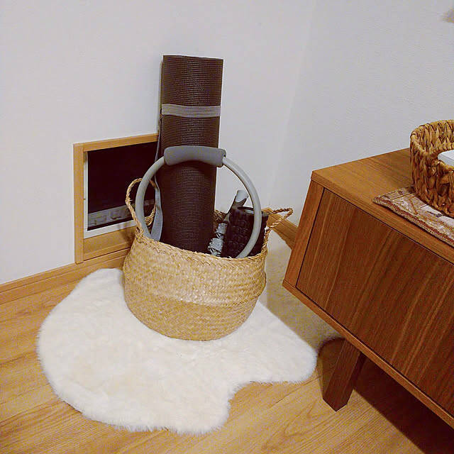 さまざまな使い方で空間を楽しもう！IKEAのFLADISバスケット