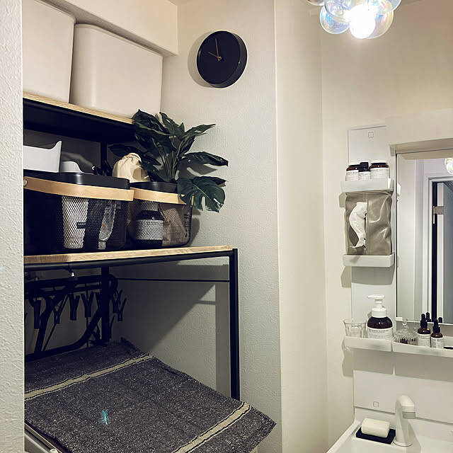 収納力アップで洗面所がすっきり整う！ランドリーラックで空間を有効活用した実例紹介