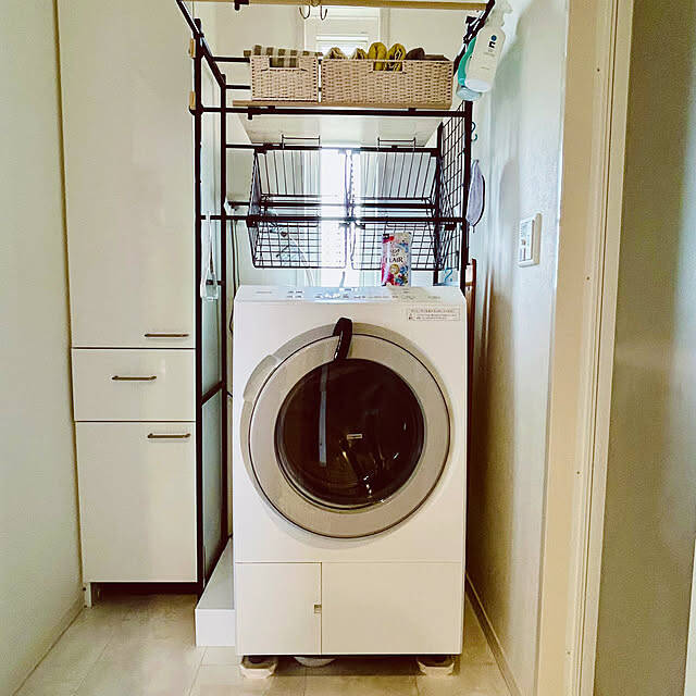 収納力アップで洗面所がすっきり整う！ランドリーラックで空間を有効活用した実例紹介