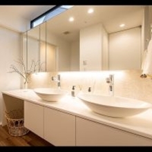 ハイクラスなムードで暮らしに潤いを。ホテルスタイルの洗面所づくりのコツ＆コーディネート実例