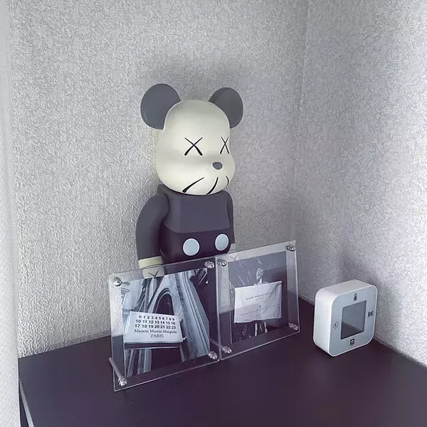 「「23ｍ2。モノトーン×工業的、時々エレガントで洗練したシンプルなお部屋」 by m.8554さん」の画像