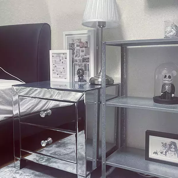 「「23ｍ2。モノトーン×工業的、時々エレガントで洗練したシンプルなお部屋」 by m.8554さん」の画像