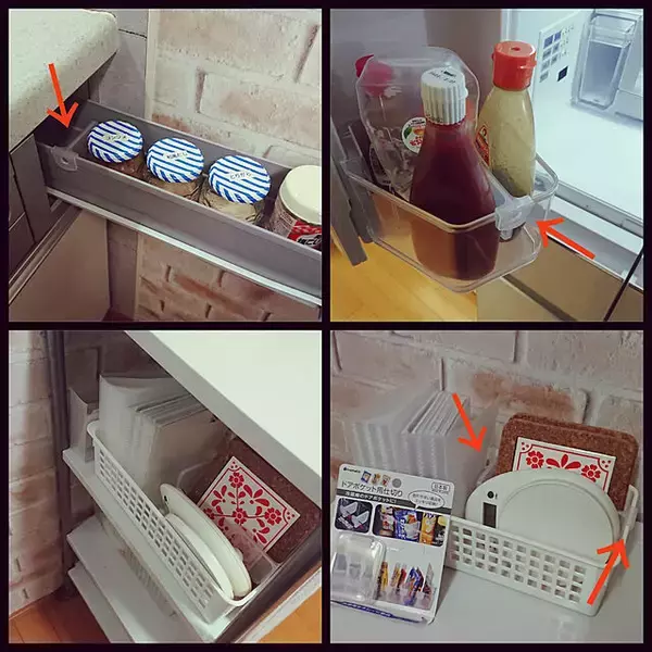 「整理整頓の味方！100均の仕切りアイテムで家中がスッキリ」の画像