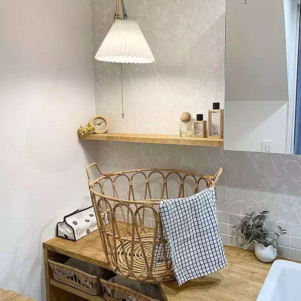 「どこにおいても絵になる！インテリアに馴染むIKEAのバスケット」の画像