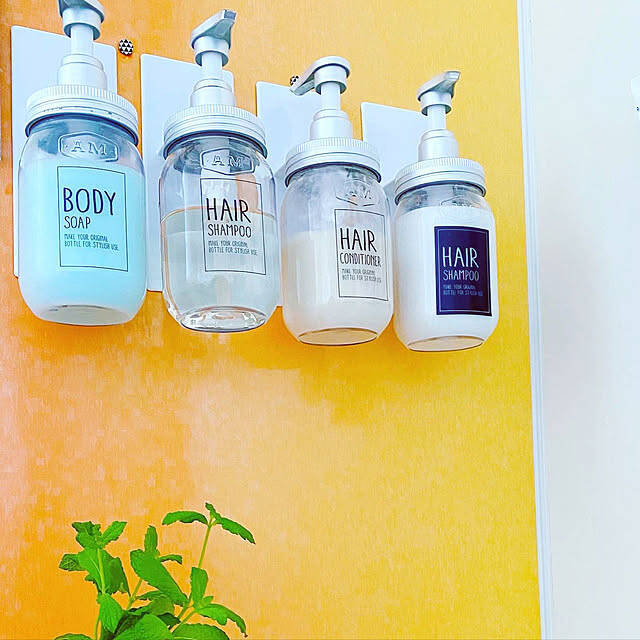 使いやすく清潔に♪掃除も楽になるシャンプーの置き方アイデア