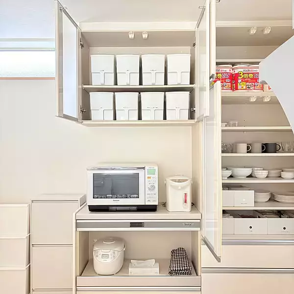 「キッチンを今よりもっと使いやすく♪ユーザーさんが実践している、収納の工夫をご紹介」の画像