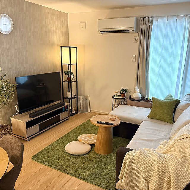 心からリラックスできる。ナチュラル＆モダンな一人暮らしの実例