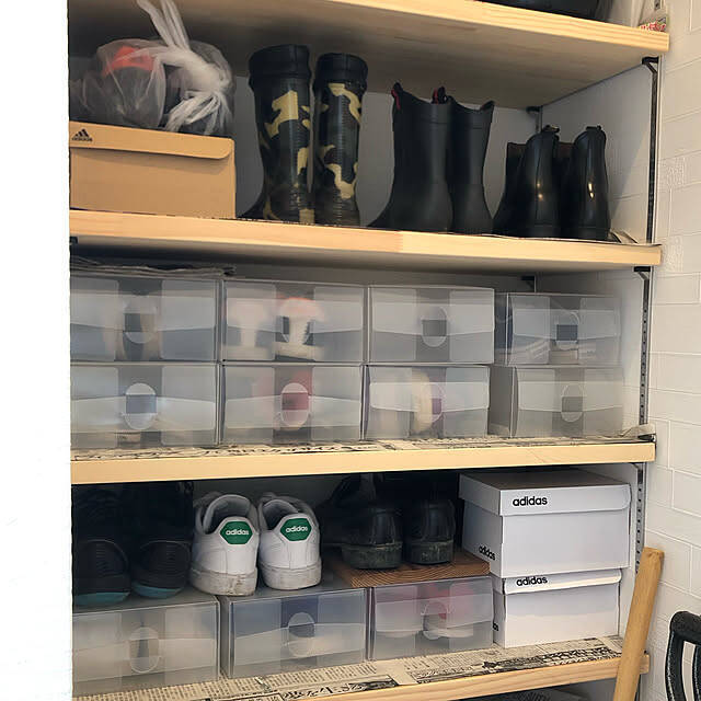 靴選びが楽しくなる毎日に！シューズクローク収納の実例6選