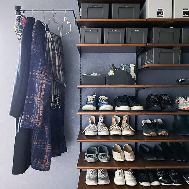 靴選びが楽しくなる毎日に！シューズクローク収納の実例6選