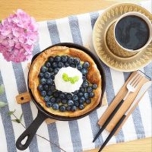 いつもの食卓がカフェごはんになる♪ニトリのスキレット鍋を使ったテーブルコーディネート